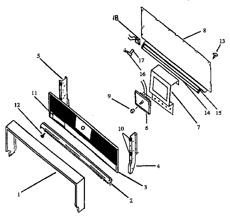 Page 13 Diagram and Parts List for GBP39FA GBP39FA/ Amana Range