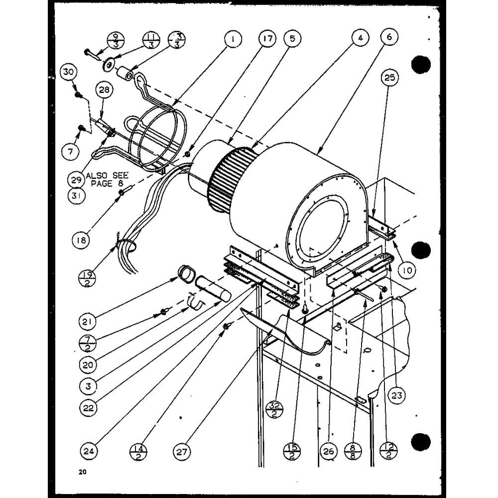 Diagram 3 Diagram and Parts List for GCI140A35C P9811216F Amana Furnace