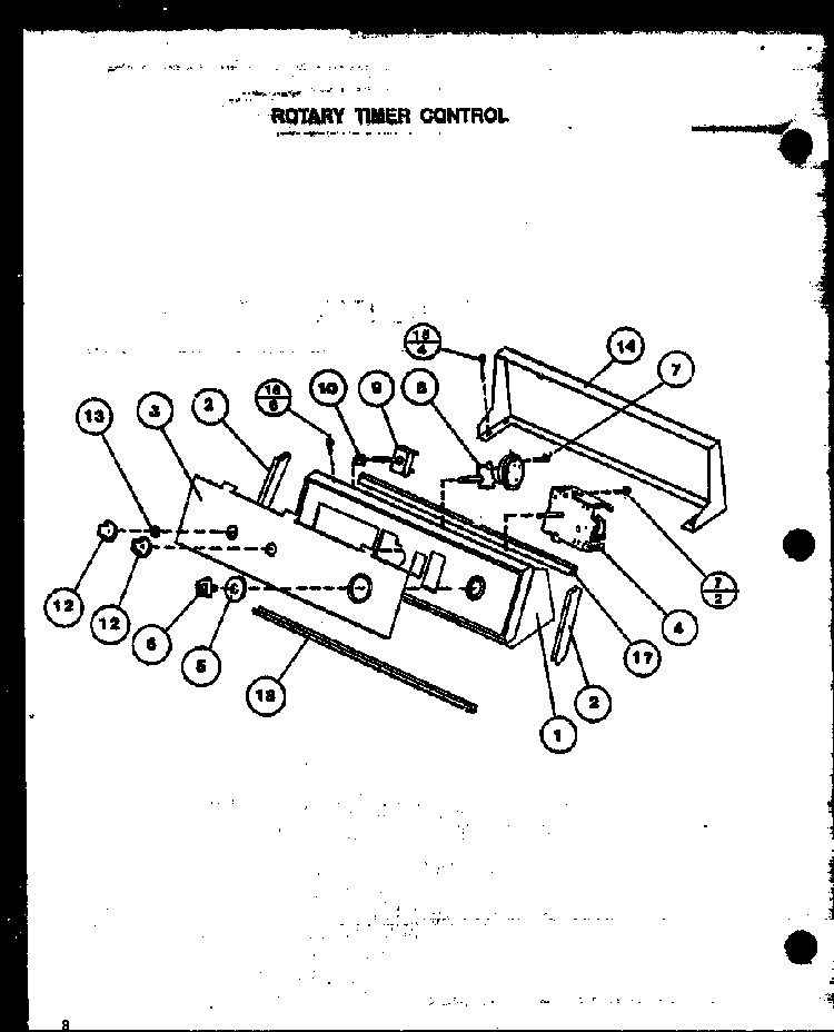 Section 4 Diagram and Parts List for LW3303W P1164316WW Amana Washer