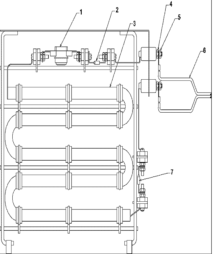 ELECTRIC HEATER ASSY Diagram and Parts List for 10C5EZ P1206001R Amana Air Conditioner