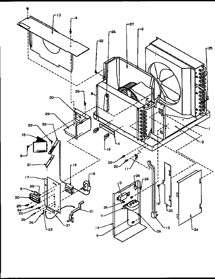 ROOM AIR CONDITIONER CONTROLS Diagram and Parts List for 18C3HEW P1178003R Amana Air Conditioner