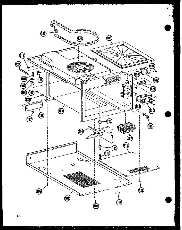 Page 6 Diagram and Parts List for MR-2 P7189202M Amana Microwave