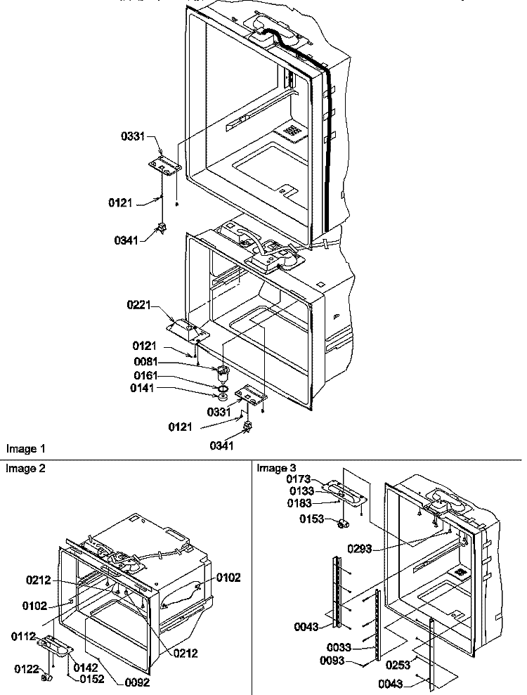 LIGHT SWITCHES & DRAIN FUNNEL Diagram and Parts List for BX21TE P1196513W E Amana Refrigerator