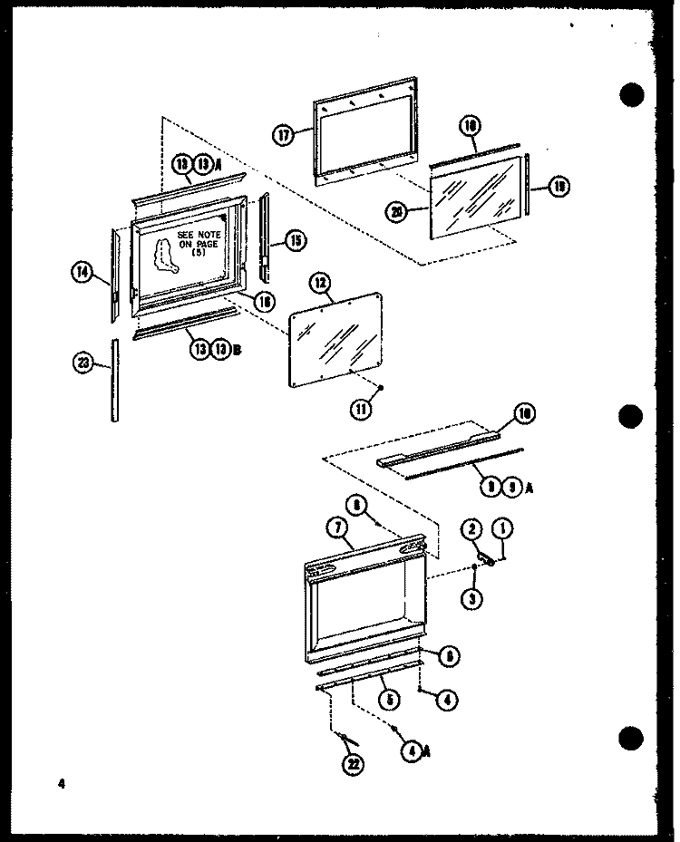 Page 1 Diagram and Parts List for RR7 P7258202M Amana Microwave