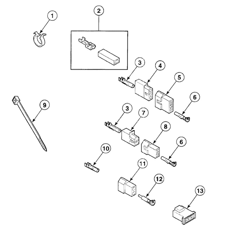 Terminals Diagram and Parts List for SSEB17QJ1500  Speed Queen Dryer