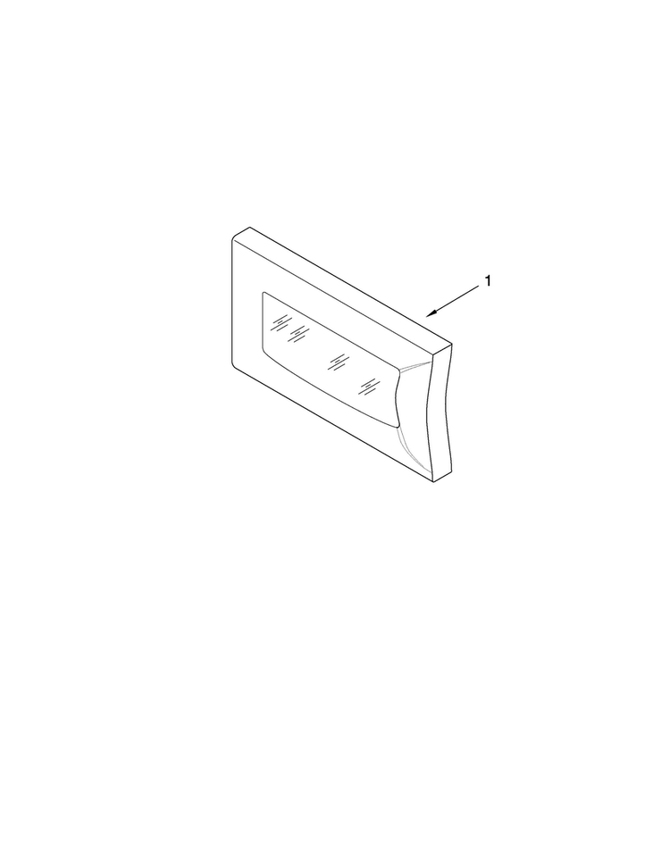 Microwave Door Parts Diagram and Parts List for JMW8330DAB15  Jenn-Air Microwave Oven Combo
