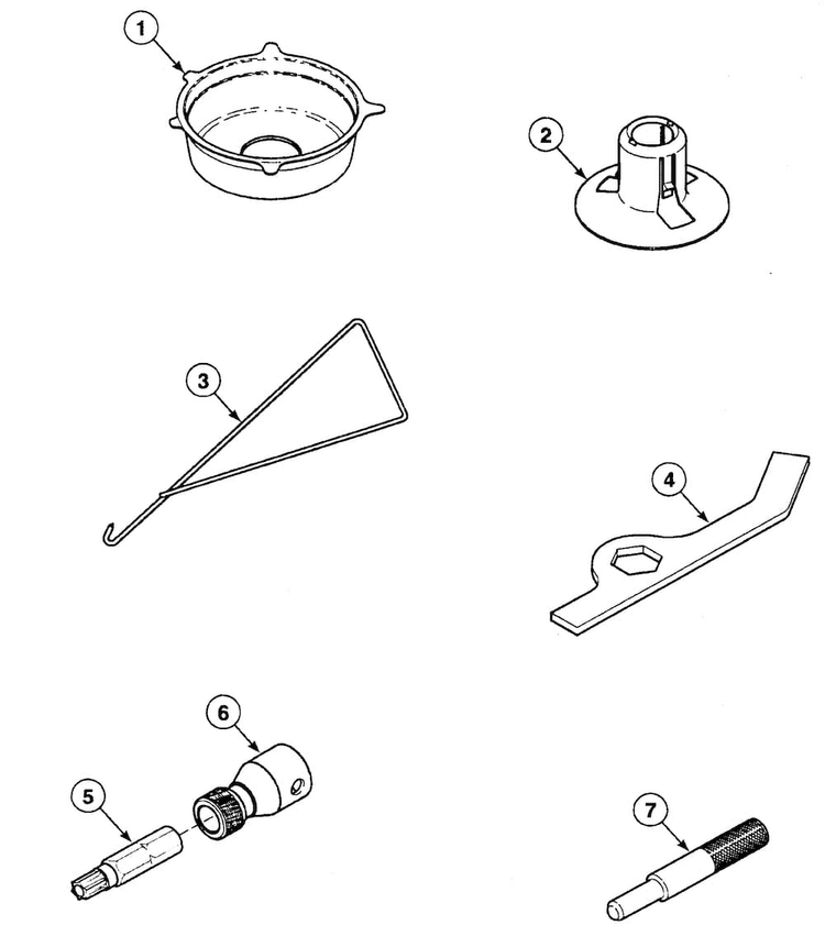 Tools 1 Diagram and Parts List for SWT621LD  Speed Queen Washer