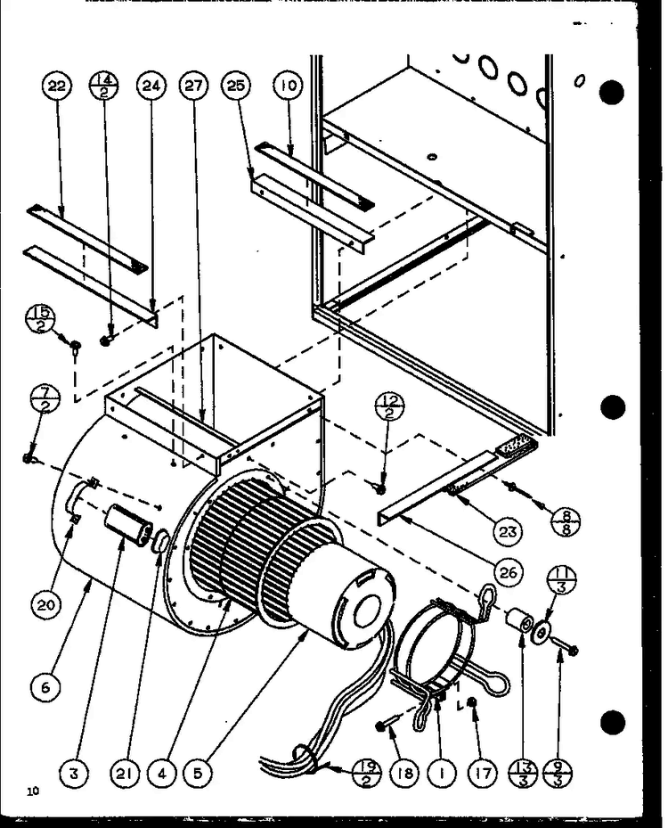 Section 9 Diagram and Parts List for GHI140A35 P6983108F Amana Heater