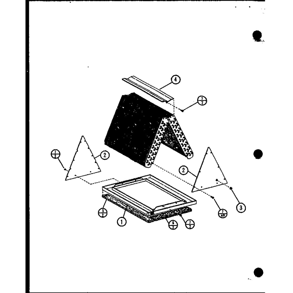 Diagram 7 Diagram and Parts List for EBCC2400MBM 9846201C Amana Air Conditioner