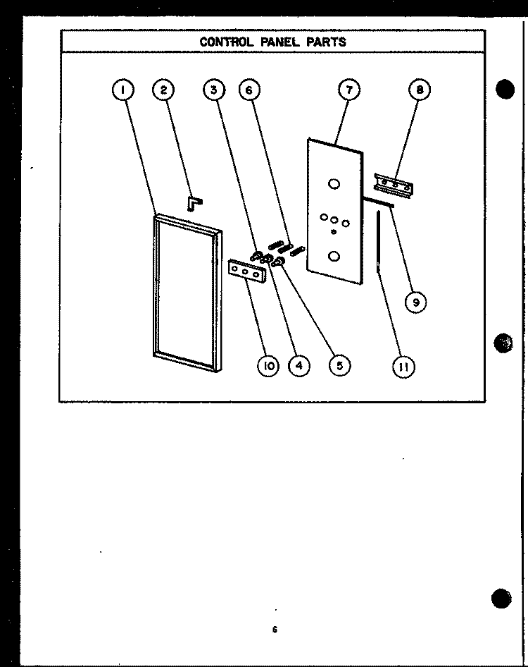 Page 2 Diagram and Parts List for MVP211  Caloric Microwave