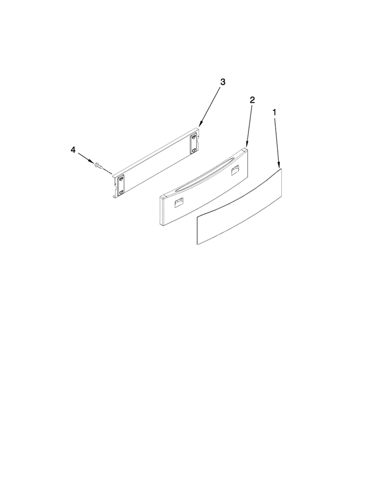 Drawer Parts Diagram and Parts List for JES9860BAS19  Jenn-Air Range