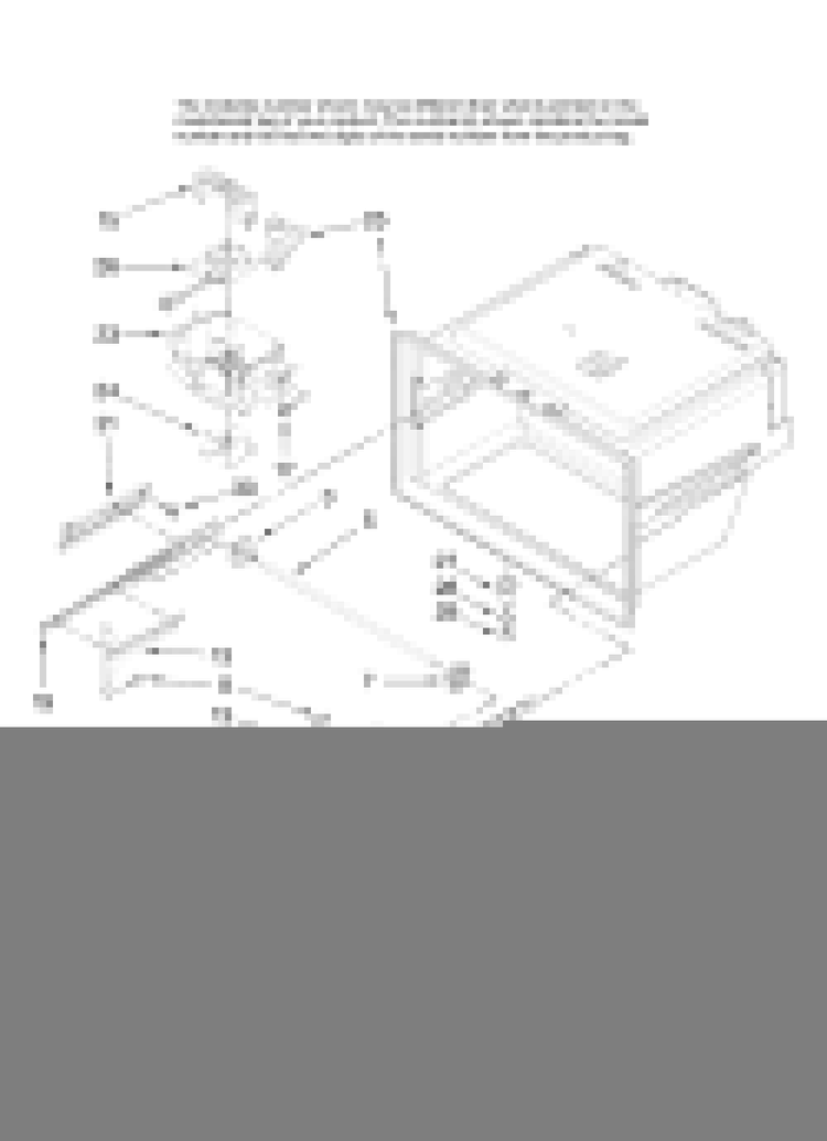 Freezer Liner Parts Diagram and Parts List for AFI2538AES13  Amana Refrigerator