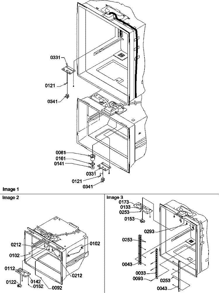 Light Switches & Drain Funnel Diagram and Parts List for BR22VW P1321505W W Amana Refrigerator