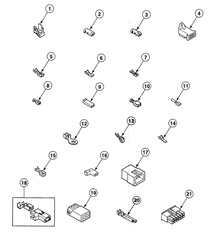 Terminals Diagram and Parts List for SDG709QF  Speed Queen Dryer