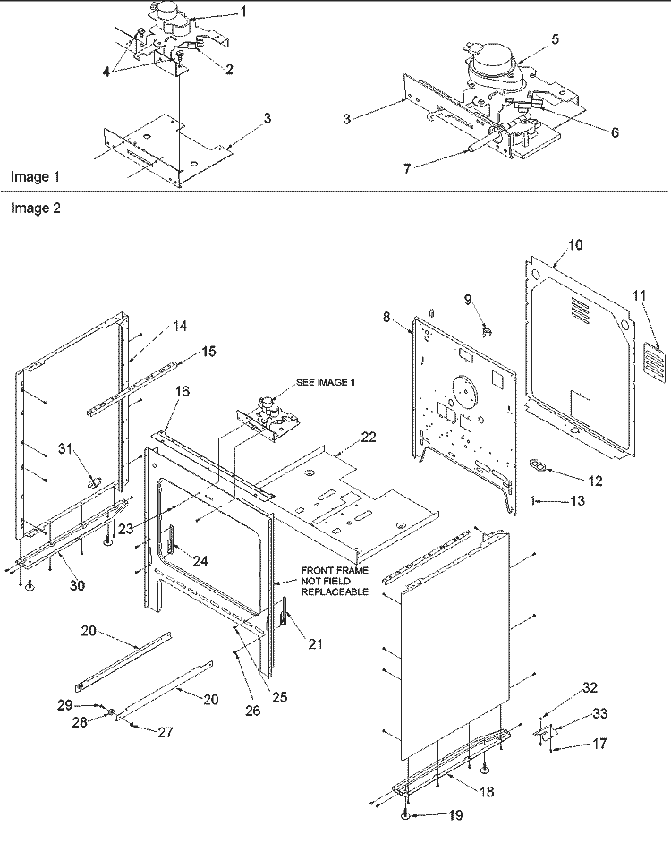 Cabinet Diagram and Parts List for ARTC7511 E P1143660N E Amana Range
