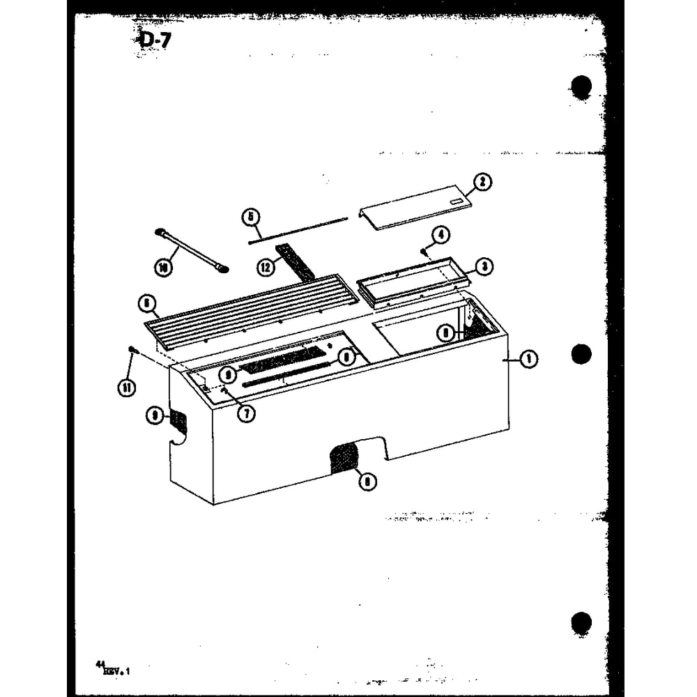 Diagram 3 Diagram and Parts List for 915-5E35S P76120-6R Amana Air Conditioner