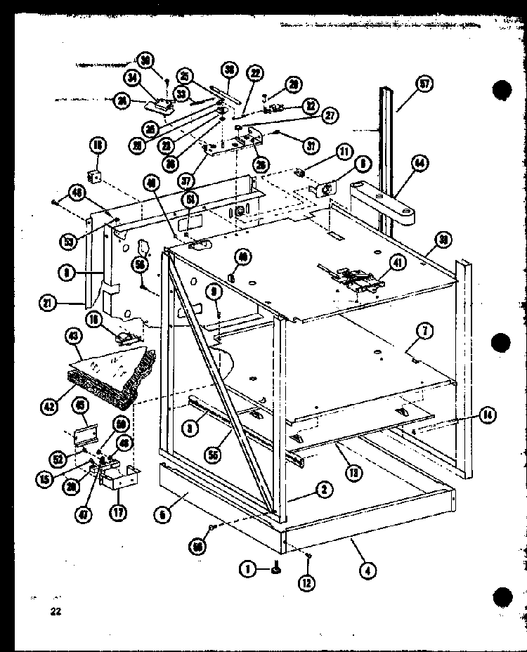 Section 5 Diagram and Parts List for RCC-6-P85318-1S  Amana Microwave