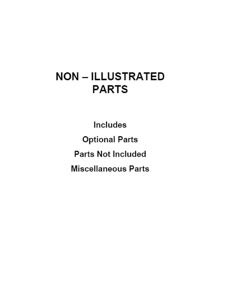 Optional Parts Diagram and Parts List for MGD8630HW0  Maytag Dryer