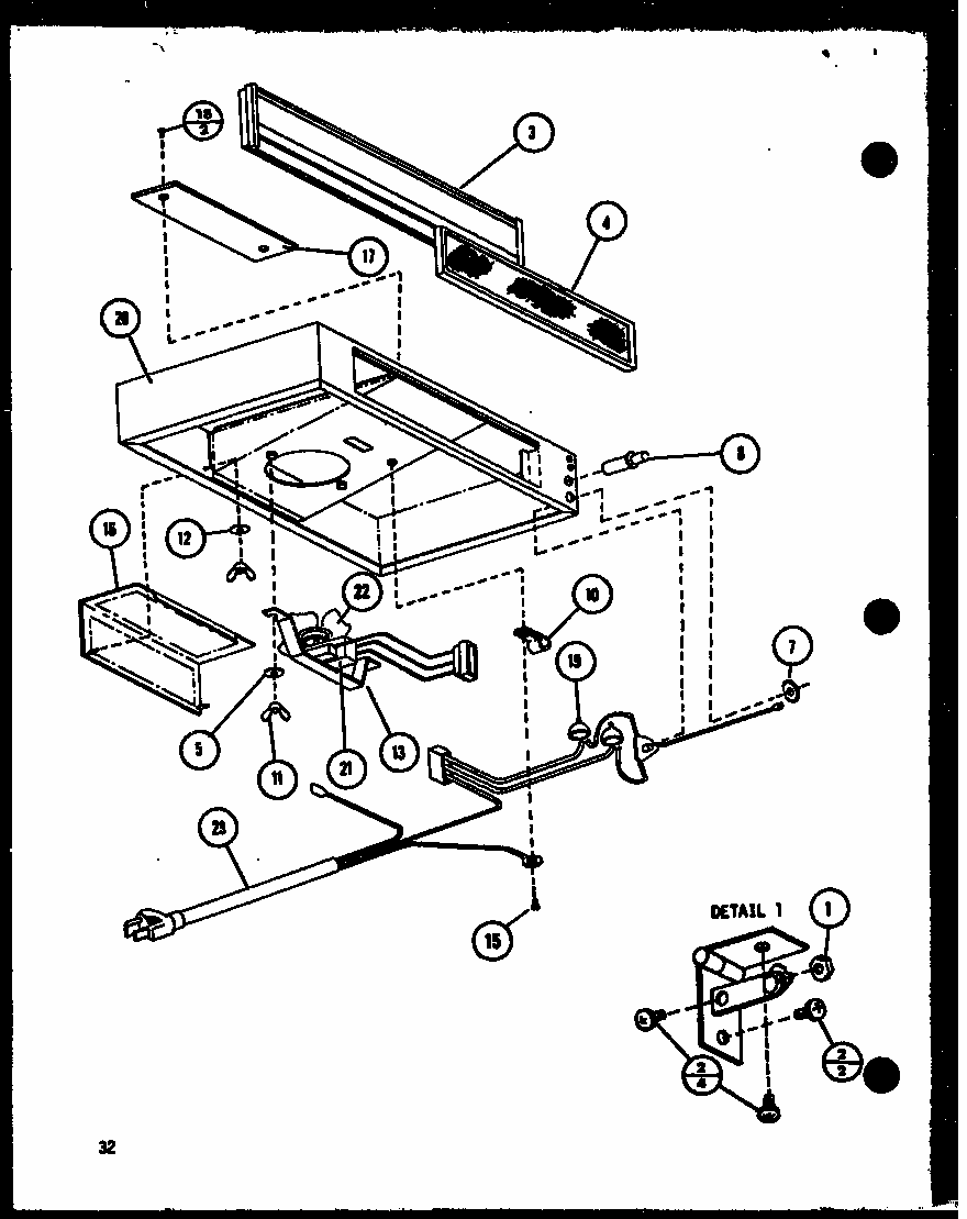 (rvh-6/p85401-2s) (rvh-6/p85401-3s) Diagram and Parts List for RVH-6 P85401-2S Amana Range
