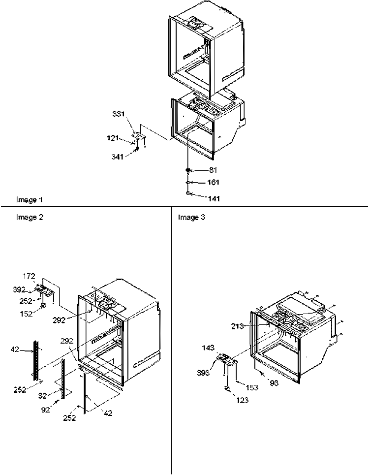 Light Switches & Drain Funnel Diagram and Parts List for BRD18V1C P1326501W C Amana Refrigerator