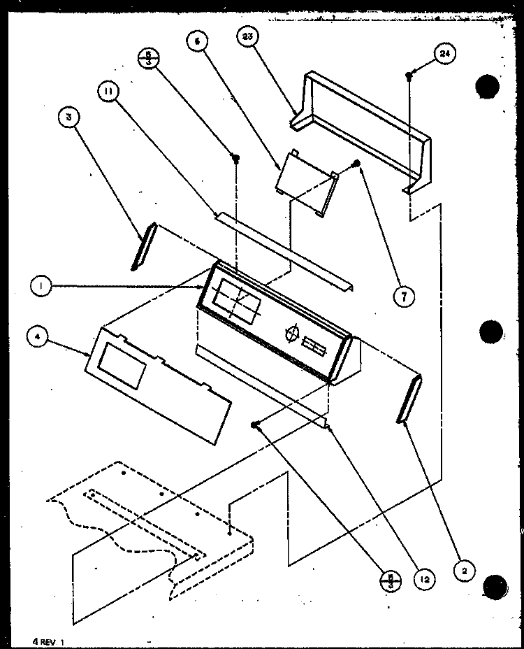 Page 1 Diagram and Parts List for LGD951 P7804812W W Amana Dryer