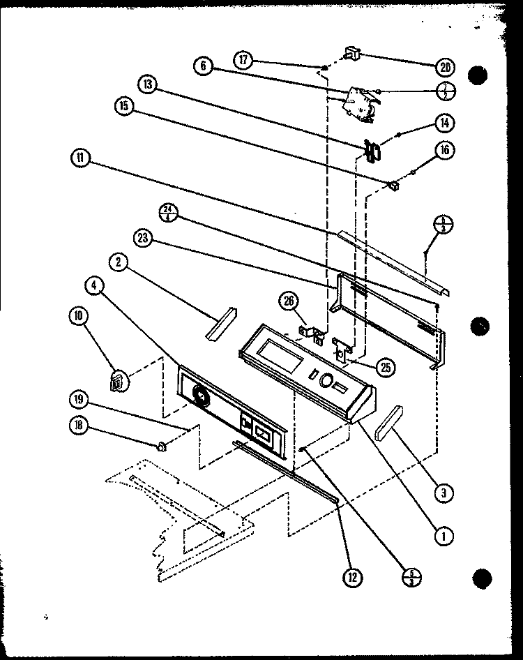 Page 1 Diagram and Parts List for LG1112 P7762216W W Amana Dryer