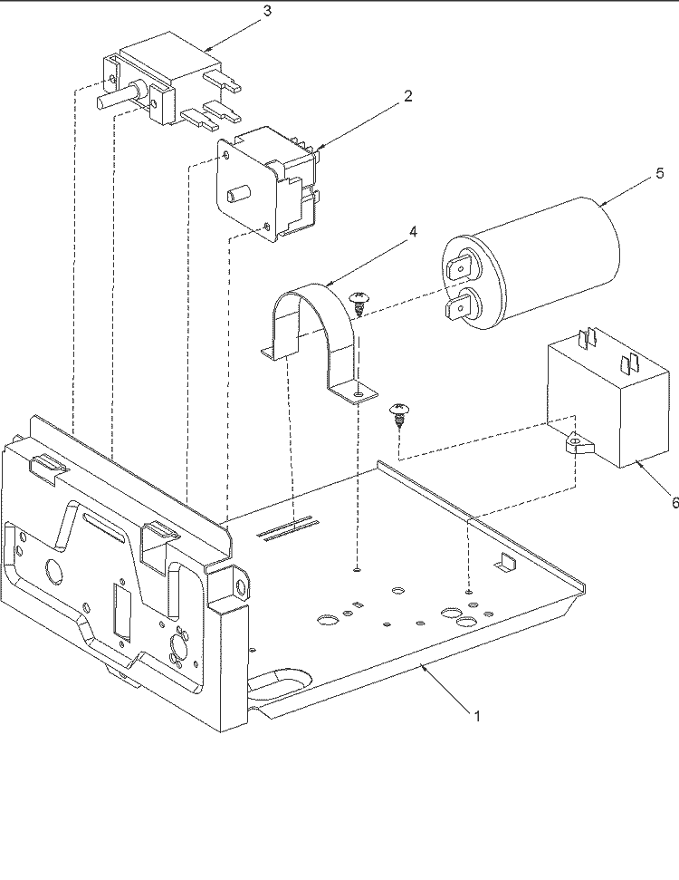 CONTROL ASSEMBLY Diagram and Parts List for AAC141SRA PAAC141SRA0 Amana Air Conditioner