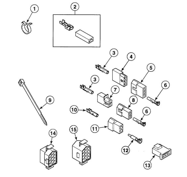 Blocks Diagram and Parts List for SDEY07QF1500  Speed Queen Dryer