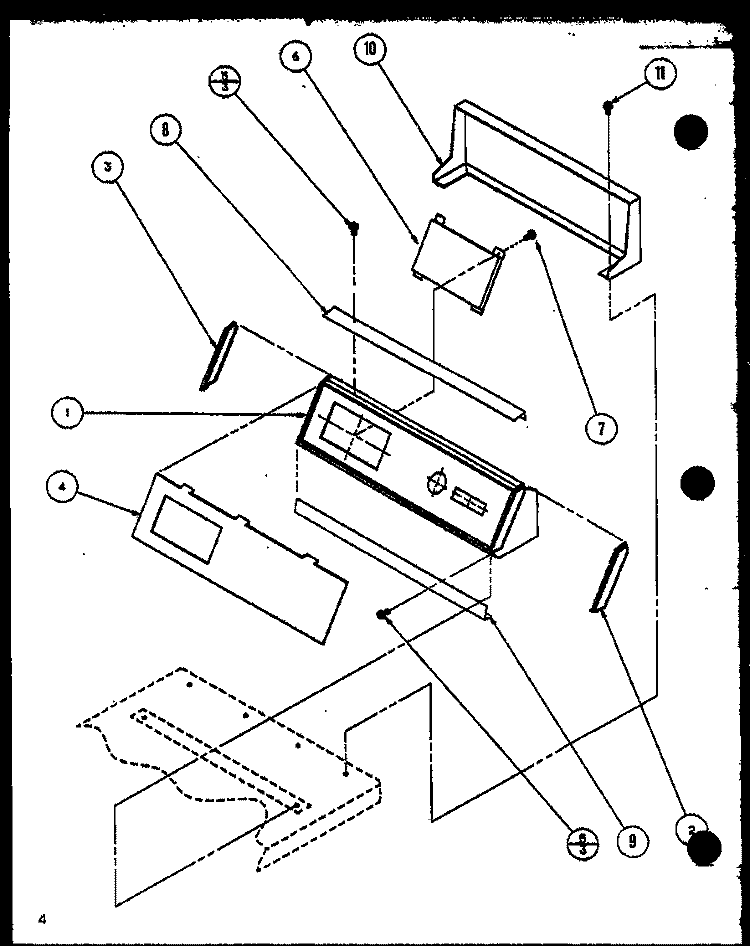 Page 1 Diagram and Parts List for CE9002 P7804829W Amana Dryer
