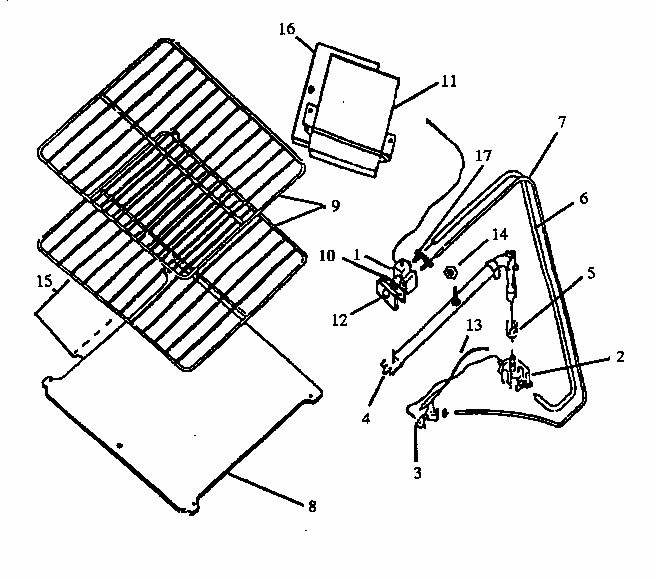 Lower Oven Components (with Spark) (gak39aa/all) (gak39da/all) (gbk39aa/all) (sak39aa/all) (sak39da/all) (sbk39aa/all) Diagram and Parts List for GBL39FA ALL Amana Range