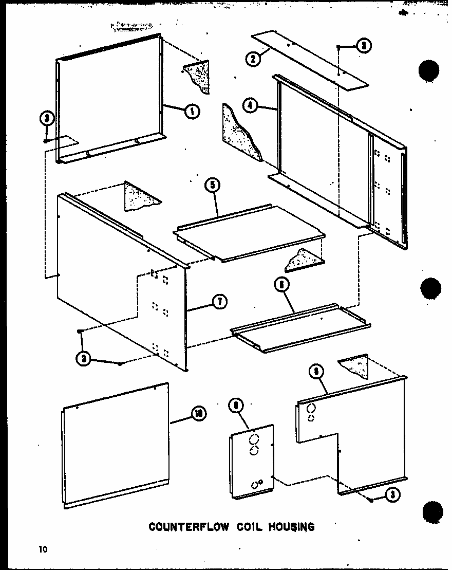(d67636-16) (d67636-20) (d67636-24) Diagram and Parts List for SCFC42AOVB P6904306C Amana Air Conditioner