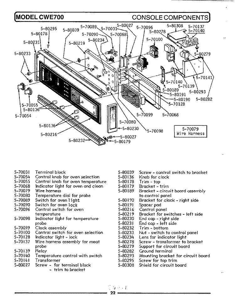 DEEP COOKER - ACCESSORY Diagram and Parts List for CDE850  Maytag Range