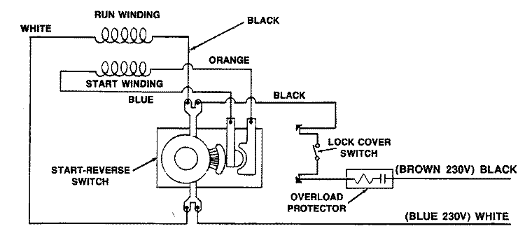 WIRING INFORMATION Diagram and Parts List for DFB9000AAX  Maytag Food Waste Disposer