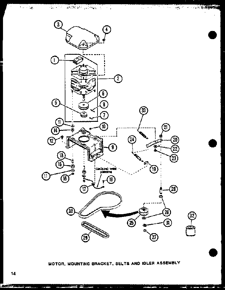 Section 6 Diagram and Parts List for CW9003W P1122805WW Amana Washer