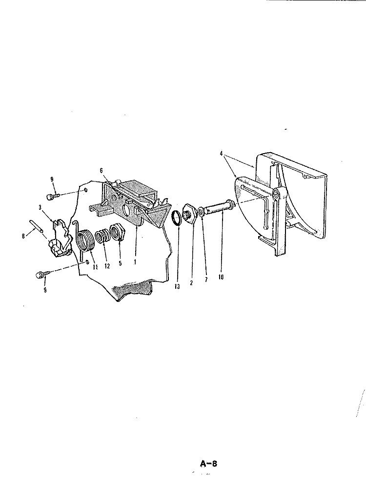 DETERGENT CUP Diagram and Parts List for DU24D2AC  Maytag Dishwasher