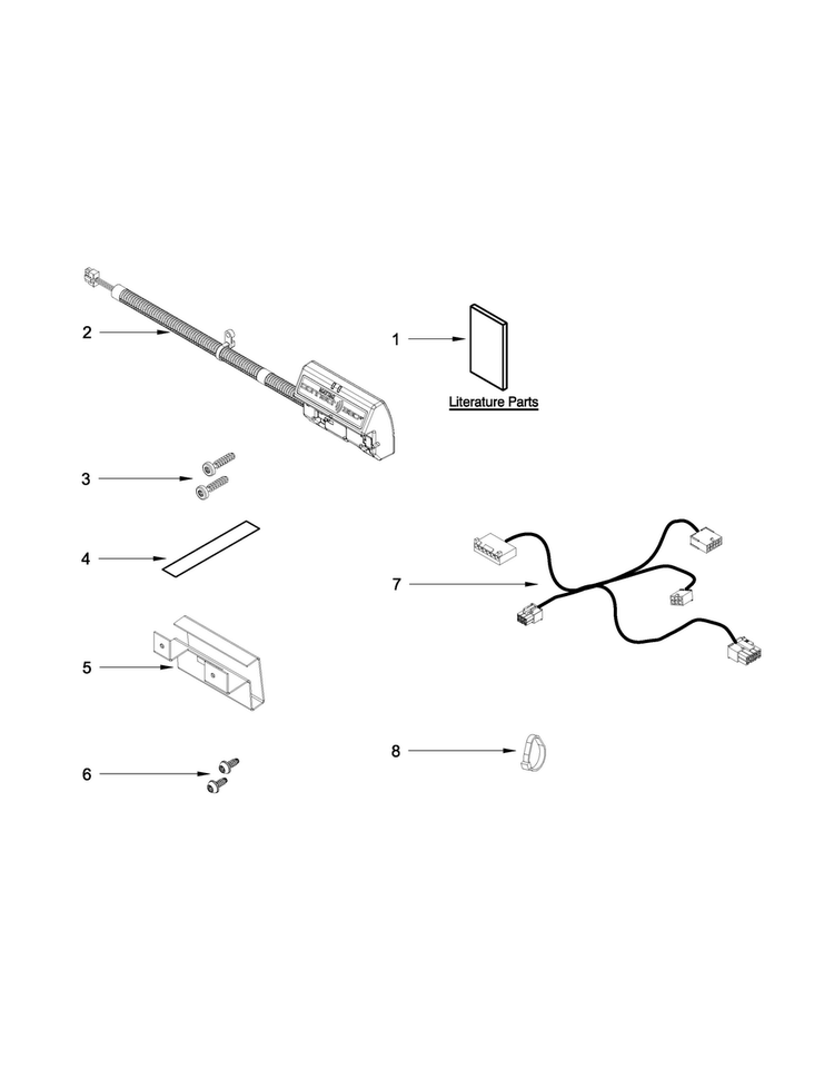 Connect 360 Parts Diagram and Parts List for MC303G2ABW  Maytag Laundry Accessories