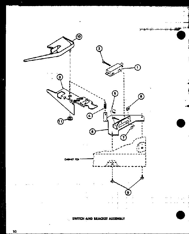 Section 2 Diagram and Parts List for LWD353 P1110508W Amana Washer