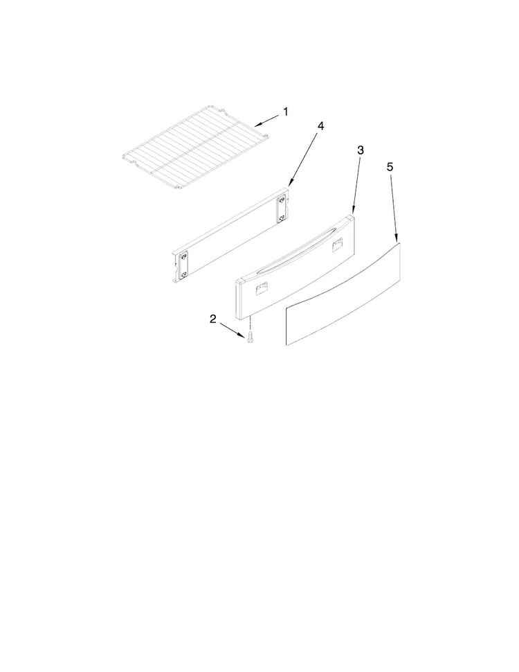 Drawer And Rack Parts Diagram and Parts List for JDS9860BDB21  Jenn-Air Range