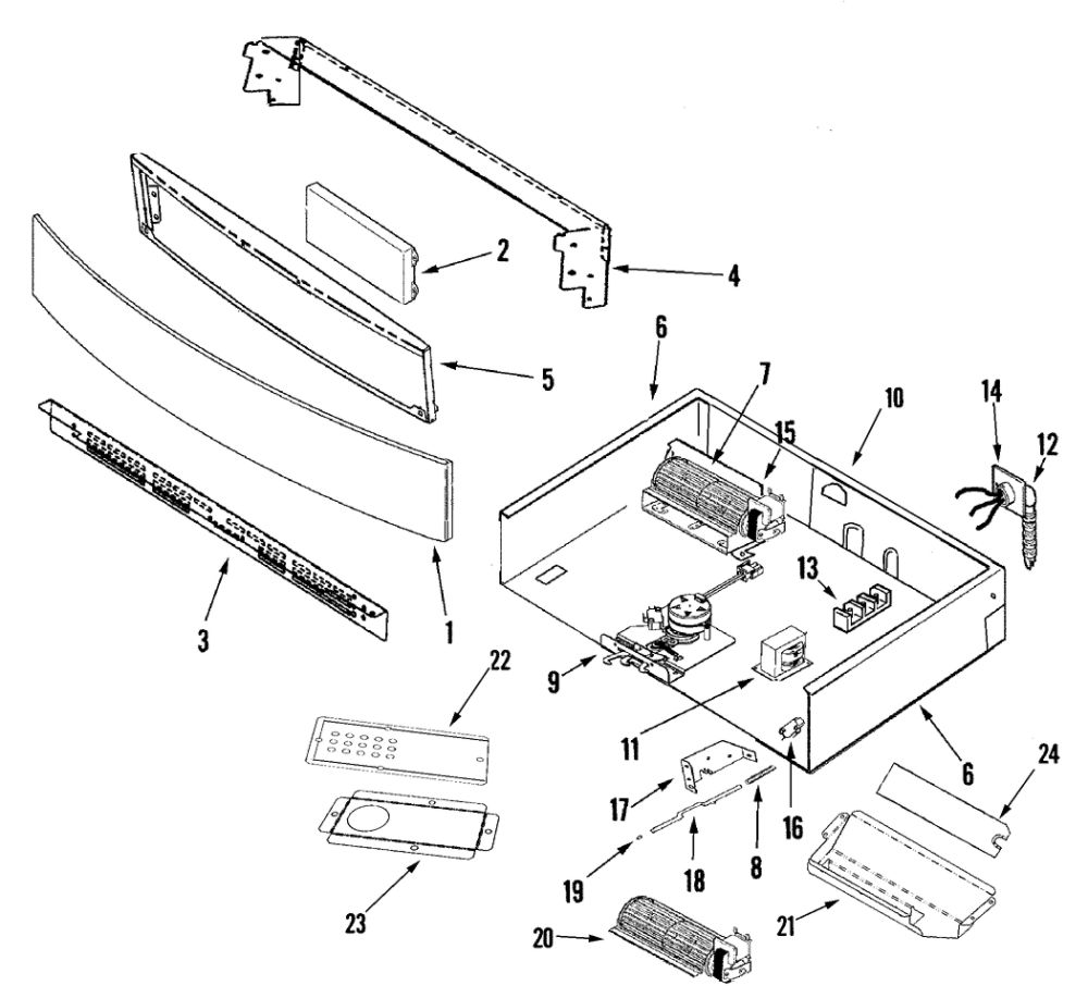 Control Panel And Internal Controls Diagram and Parts List for JJW8630DDW0  Maytag Wall Oven