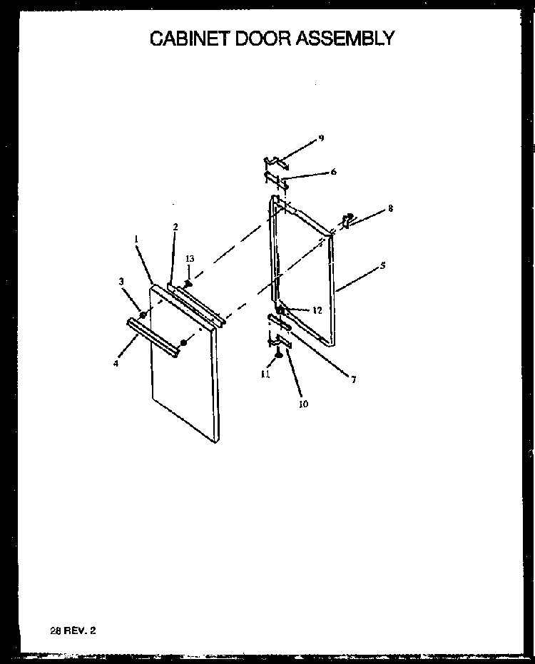 Section 4 Diagram and Parts List for RBK28FGL P1142379NL Caloric Range