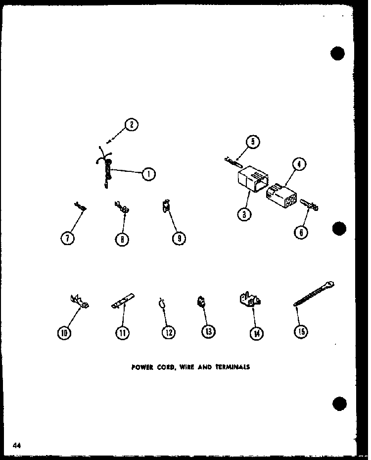 Section 6 Diagram and Parts List for LW2502L P1118409WL Amana Washer