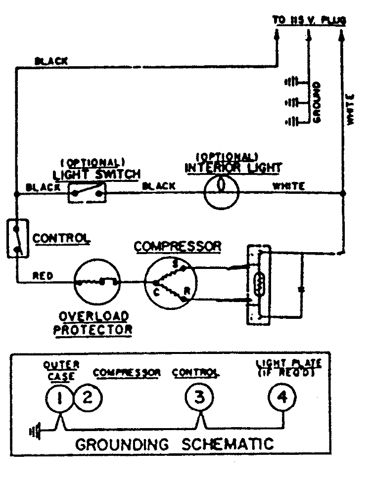 WIRING INFORMATION Diagram and Parts List for CFU1236ARW  Maytag Freezer