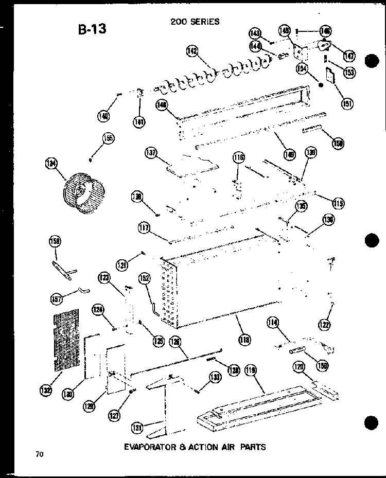 Section 12 Diagram and Parts List for 212-2JM P54655-65R Amana Air Conditioner