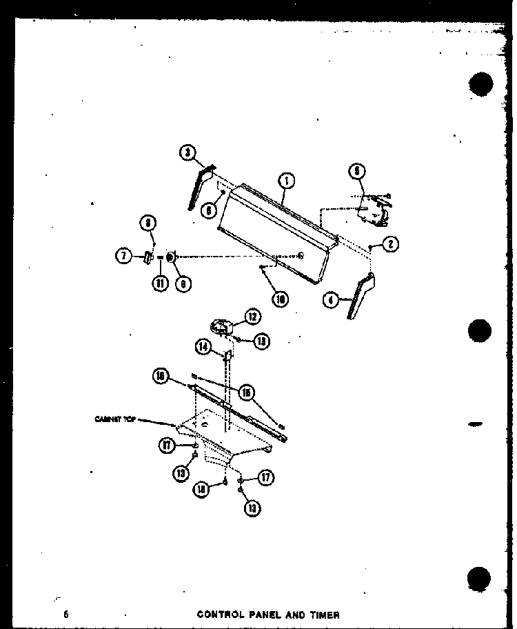 Section 17 Diagram and Parts List for TAA200 P75751-8W Amana Washer