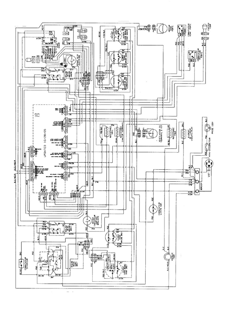 Wiring Information Diagram and Parts List for JER8885RCS  Jenn-Air Range