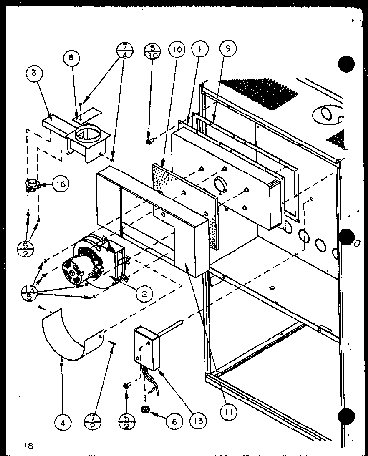 Section 9 Diagram and Parts List for GHI115A35C P6983133F Amana Heater