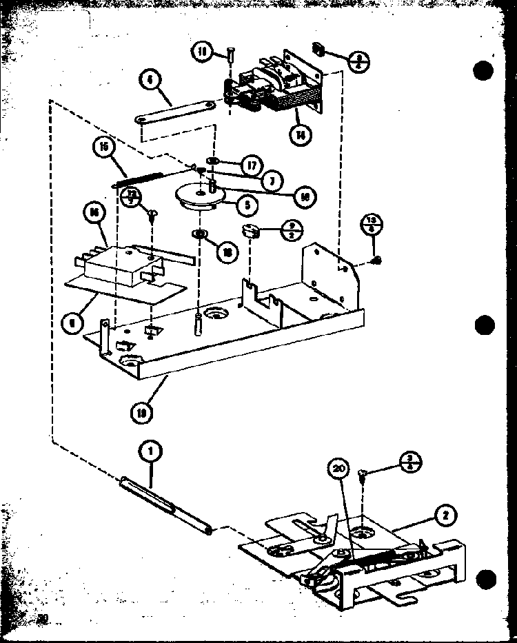 Section 14 Diagram and Parts List for RCC-1010 P85729-1S Amana Range