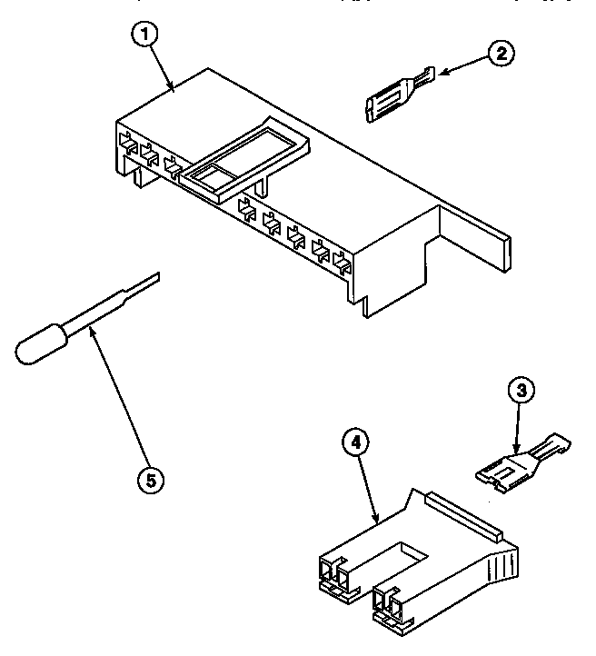 Mixing Valve And Motor Connection Blocks, Terminals Diagram and Parts List for LW8363W2 PLW8363W2B Amana Washer