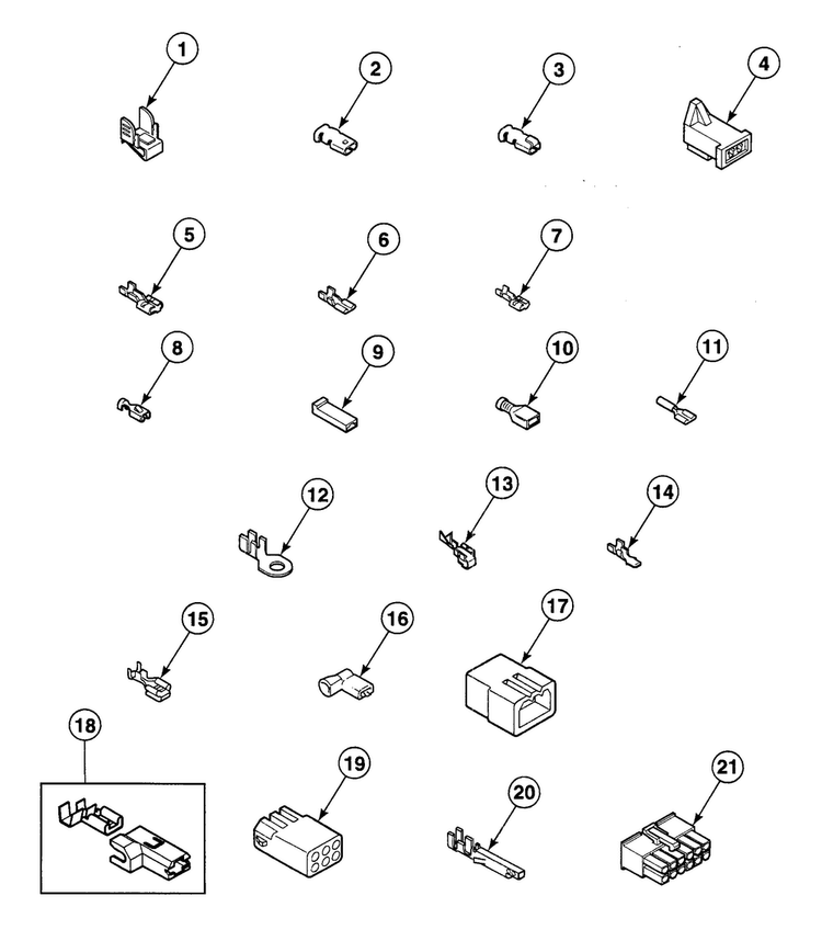 Terminals Diagram and Parts List for SDG909QF1124  Speed Queen Dryer