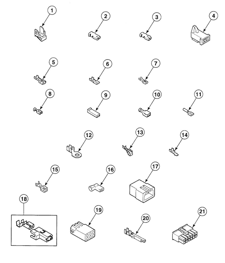 Terminals Diagram and Parts List for SDG109WF  Speed Queen Dryer